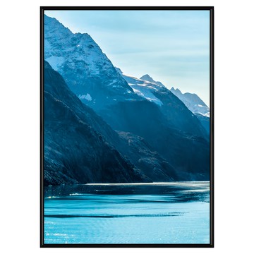 菠蘿選畫所 阿拉斯加鯨奇之旅 III 掛畫 40 x 30cm  黑色