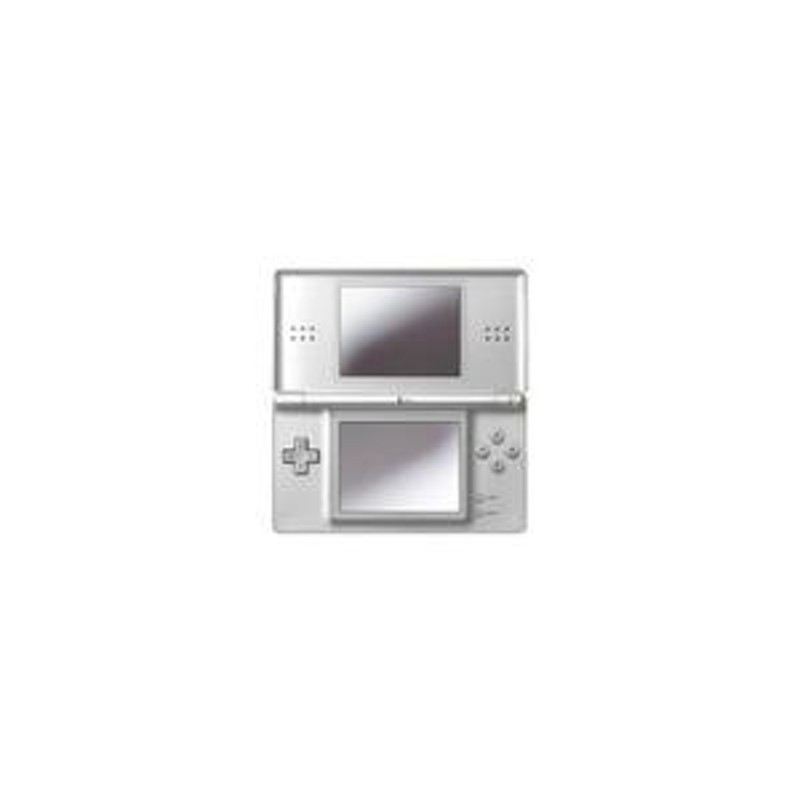 送料無料】【中古】DS ニンテンドーDS Lite グロス シルバー 任天堂