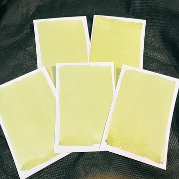 藍曬手造 感光紙 自家香港製 一套5張 內附說明書