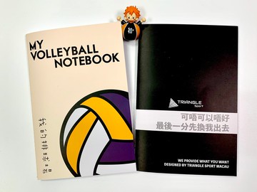 排球戰術筆記本