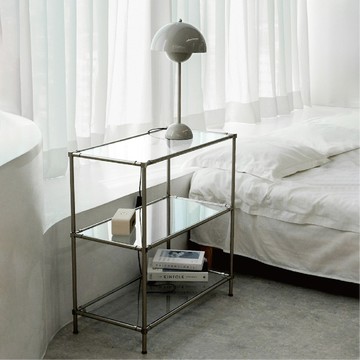 台灣 居然家居 JURAN 時光 玻璃三層架