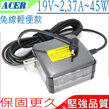 ACER 45W -宏碁 19V 2.37A,R4-471T,R5-471 R7-371T,R7-372T,S5-391 A515-54,P3-131