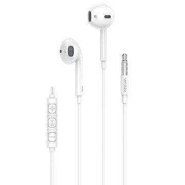 VFAN經典AUX線控3.5mm耳機M19