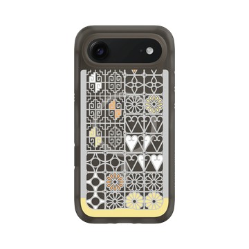 iPhone Air AirX 本質黑 - 老屋顏 Old House Face - 台灣經典鐵窗花 - 南