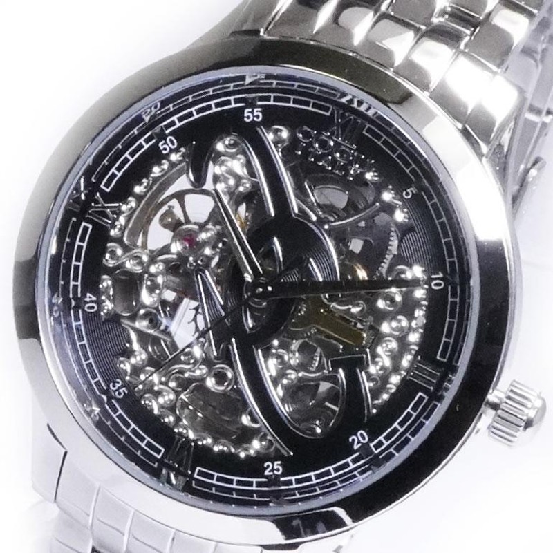 コグ COGU 腕時計 3002M-BK メンズ オートマチック 自動巻き | LINE