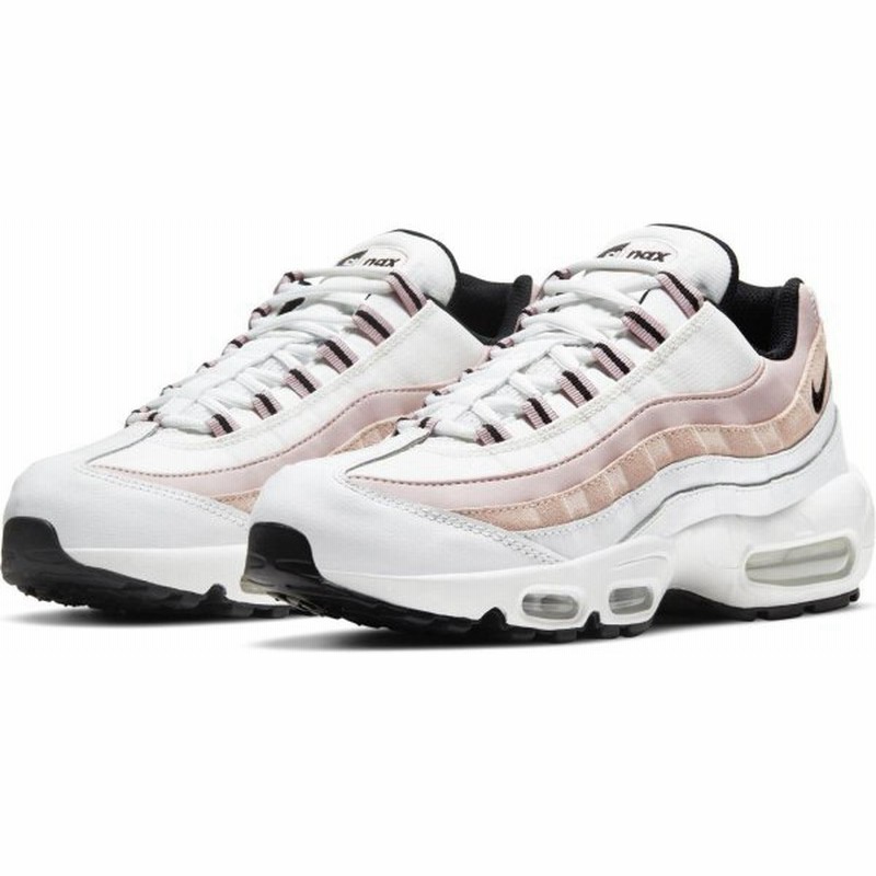 ナイキ エアマックス95 Nike W Airmax95 ホワイト ブラック ピンク Cv 100 ナイキジャパン正規品 通販 Lineポイント最大get Lineショッピング