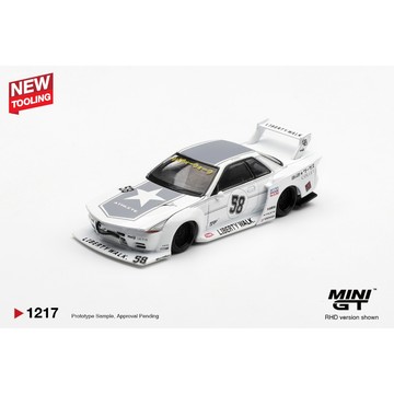 MINIGT 1217 1/64 日產 Nissan GT-R R32 LB Kaido Works TAS 2025