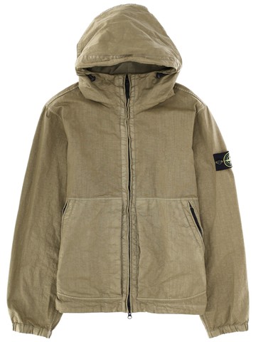 stone island hooded jacket