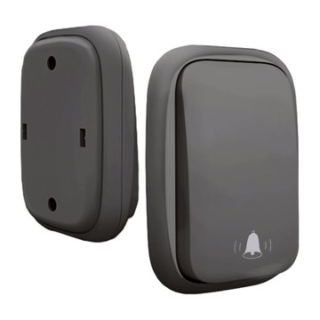 FJ 自發電無線門鈴 防水發射器 150米接收 38種鈴聲選擇  1組