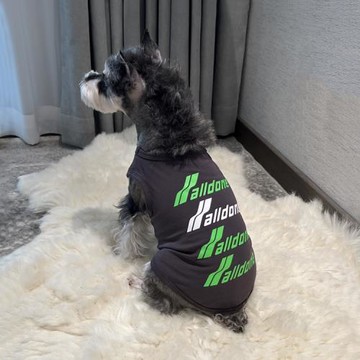 狗狗貓咪背心泰迪比熊雪納瑞小狗衣服夏季薄款全棉無袖潮牌寵物裝