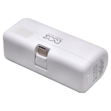 MEGA KING 直插式摺疊口袋行動電源 Type-C  MK 5000 iPocket Pro  白色