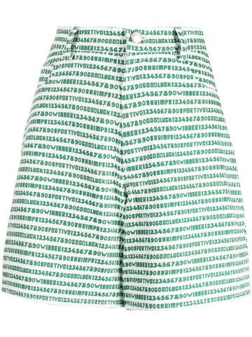 Shrimps - Zelmo graphic printed shorts - women - Cotton - 10 - Green