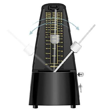 MARTISAN Mechanical Metronome for Guitar Bass Piano Violin, Track Beat and Tempo with Loud Sound ＆ High Precision