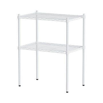 【dayneeds】輕型 70x45x90公分二層烤白波浪架