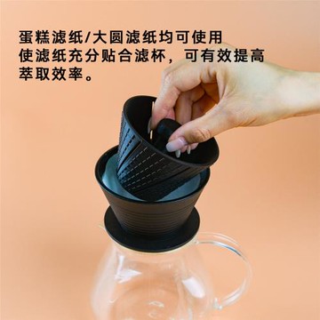 中國冠軍喬治隊長Solo手沖咖啡濾杯壓紙器平底濾杯無旁通長李金龍