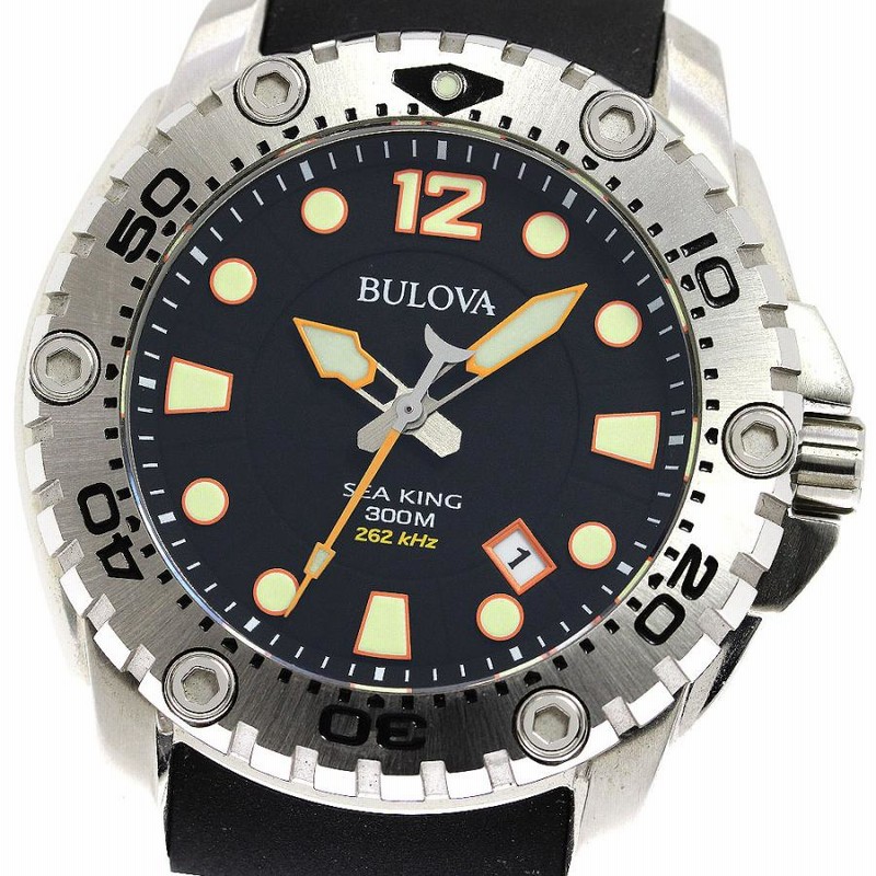 ブローバ BULOVA 96B228 SEA KING デイト クォーツ メンズ _754794 | LINEショッピング