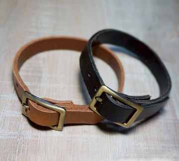 Sienna真皮手環(客製1cm寬)*打字