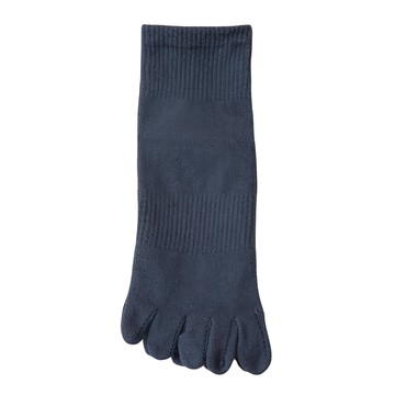 NicoFun 愛定做 短筒五趾防滑瑜伽襪 女襪  22.5~25cm  藍