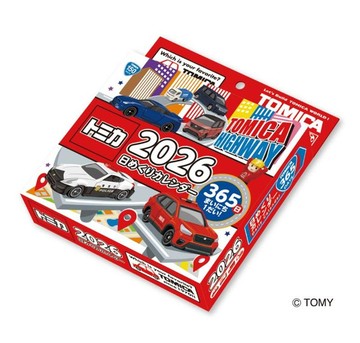 TOMICA 2026年小車日曆