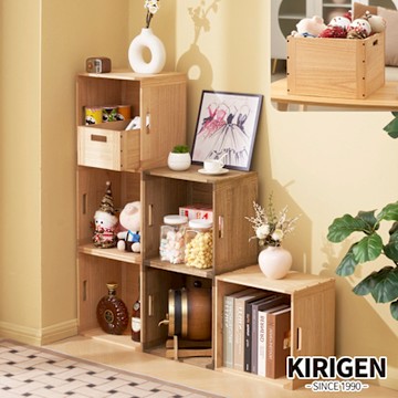 【桐趣】桐然心動實木創意空間櫃(36x36)-2色可選