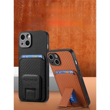 折疊隱形支架適用蘋果15plus手機殼16卡包iphone14promax卡套一體13卡槽12可插卡11卡夾XR門禁卡plus男士17套