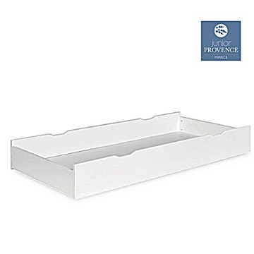 法國天然實木兒童成長床底抽屜-白色 junior provence✦SOFAMO