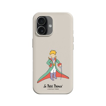 iPhone 17 SolidX 貝殼灰 - Le Petit Prince 小王子 - 正氣凌然小王子