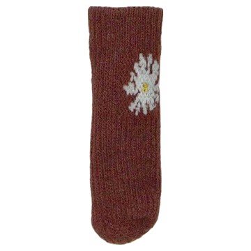 毛線椅腳套 Set 16入  11cm  小雛菊 + 紅色  1組