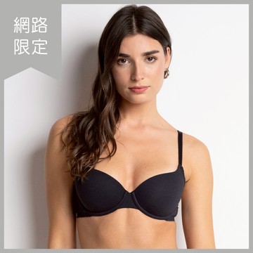 【Passionata】Charlotte_T-Shirt Bra_B-D罩杯(T923_0007黑色)