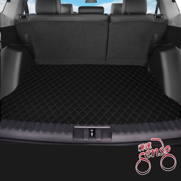 Sense神速 HONDA 2020 CR-V汽油版專用汽車後車廂墊 菱格紋黑