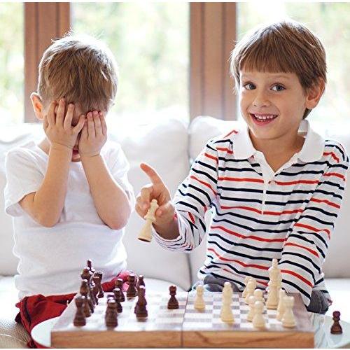 チェス チェスト |Wooden Chess Set for Kids and Adults 15 Staunton Chess Set La
