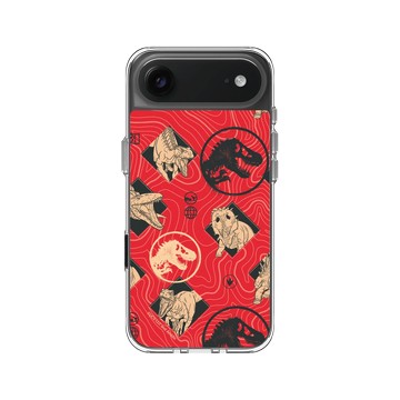 iPhone Air Clear Case（相機按鈕） 透明 - Jurassic Park/ Jurassic World - 生存