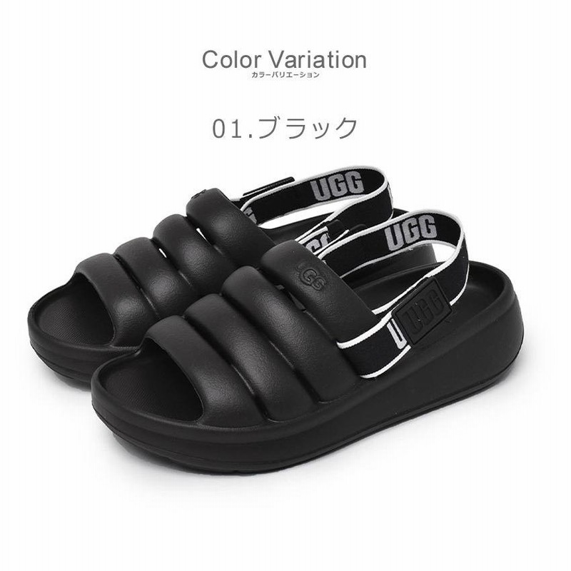 UGG アグ SPORT YEAH サンダル レディース ブラック UGG アグ SPORT YEAH サンダル レディース スポート イヤー