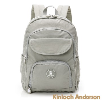 【Kinloch Anderson】FRANCIS 翻蓋後背包 灰色