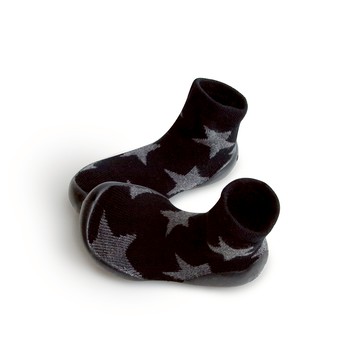 Collegien 法國鞋襪 Nununu黑底灰星