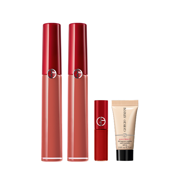 Giorgio Armani Beauty 母親節限定-唇彩2件組 訂製唇萃(價值$3,656) [Set]