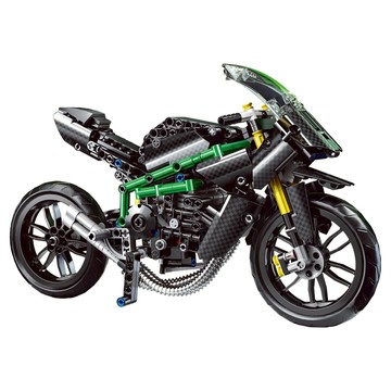 MOULD KING 宇星模王 積木模型 639+pcs  Kawasaki H2R 摩托車  1盒