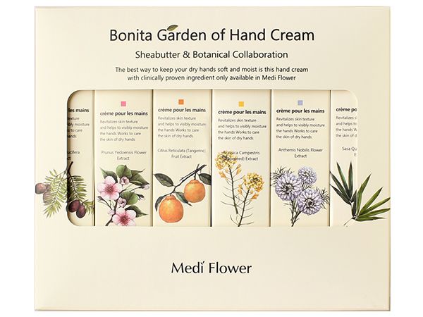 韓國 Medi Flower~濟州島經典護手霜禮盒(75mlx6入)盒裝【DS004375】