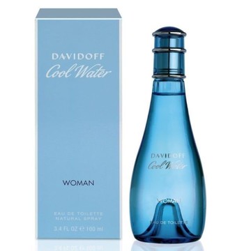Davidoff 大衛杜夫 Coolwater 冷泉女性淡香水100ml  優惠價:790元｜岡山戀香水