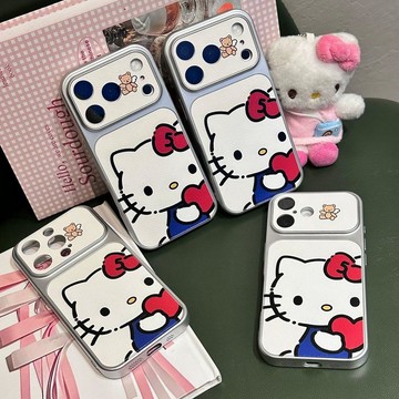 愛心貓iPhone蘋果17/18 16/15pro防摔14/13防護保護殼12/11手機殼 潮