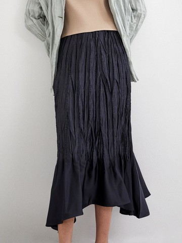 Satin Cornpleats Skirt (LPSKS025005)
