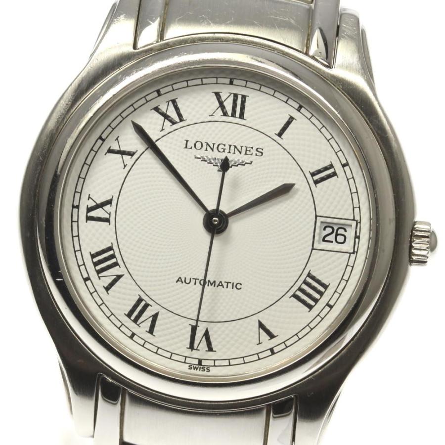 ロンジン LONGINES L3.635.4 グランヴィテス クロノグラフ 自動巻き メンズ 良品 _760205