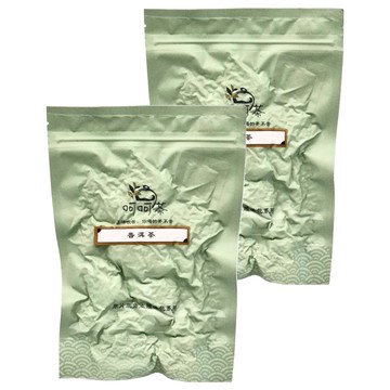 呵呵茶 普洱茶 原片三角立體包系列  3g  30包  2袋