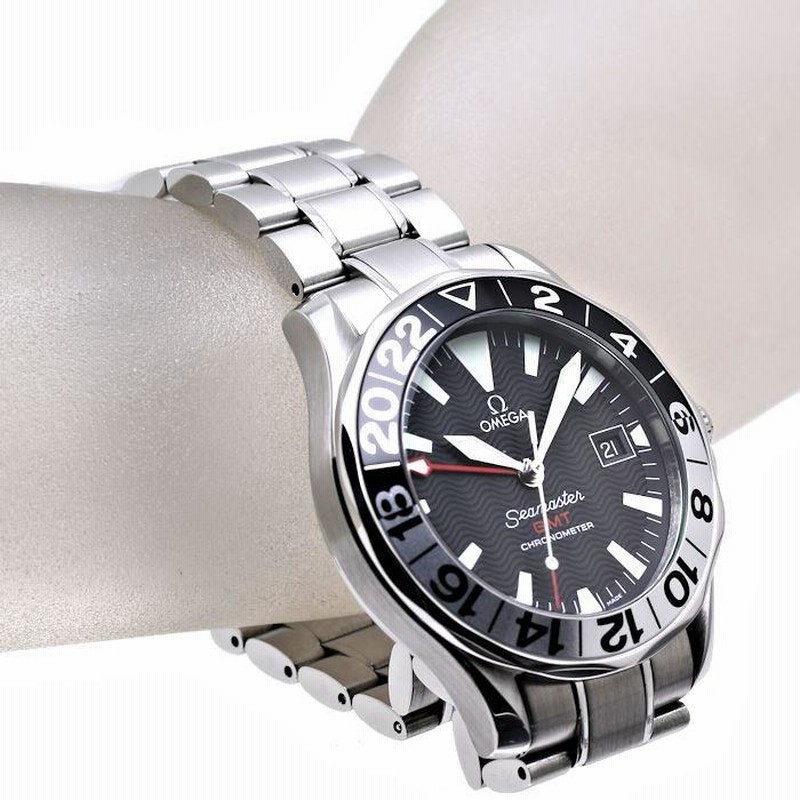 OMEGA オメガ シーマスター GMT ジェリーロペスモデル 2536.50 日本999本限定 自動巻き メンズ /35740 【中古】 腕時計 |  LINEブランドカタログ