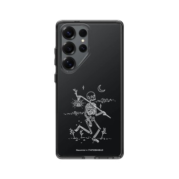 Galaxy S25 Ultra Clear 酷墨灰 - Neomlei - 骷顱的旅程-白