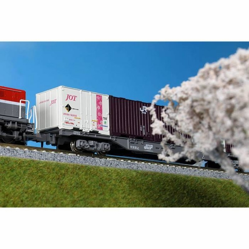 【No.19】Nゲージ　ジオラマ Nゲージ 19G コンテナ 新塗装 5個入 鉄道模型 レイアウト
