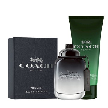 【COACH】時尚經典男性淡香水60ml(贈隨機沐浴精100ml)