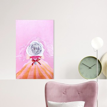 秘夢__彩墨/手繪/21x33cm