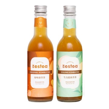 Zestea康普茶經典茶香組合 - 12瓶