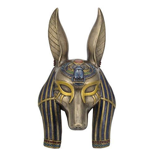 AnubisマスクエジプトWall Plaque Sculpture